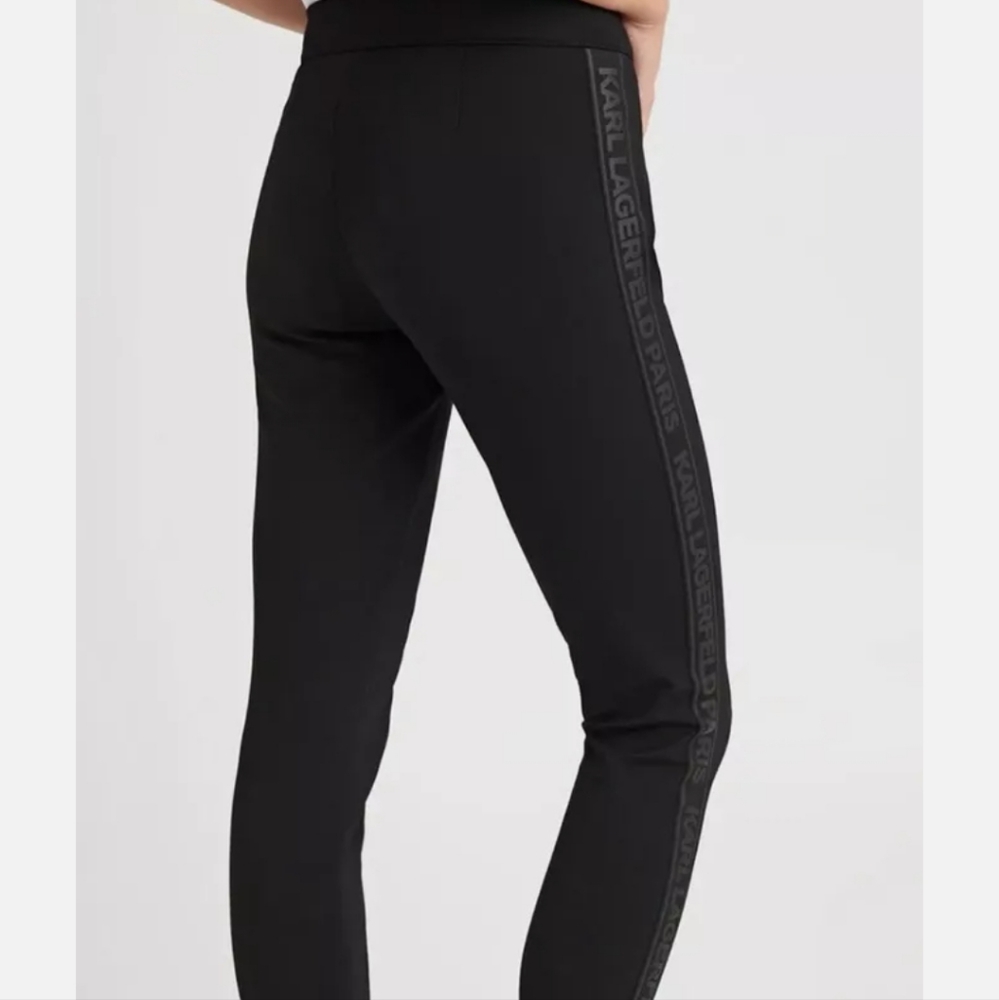 Karl Lagerfeld Black Leggings